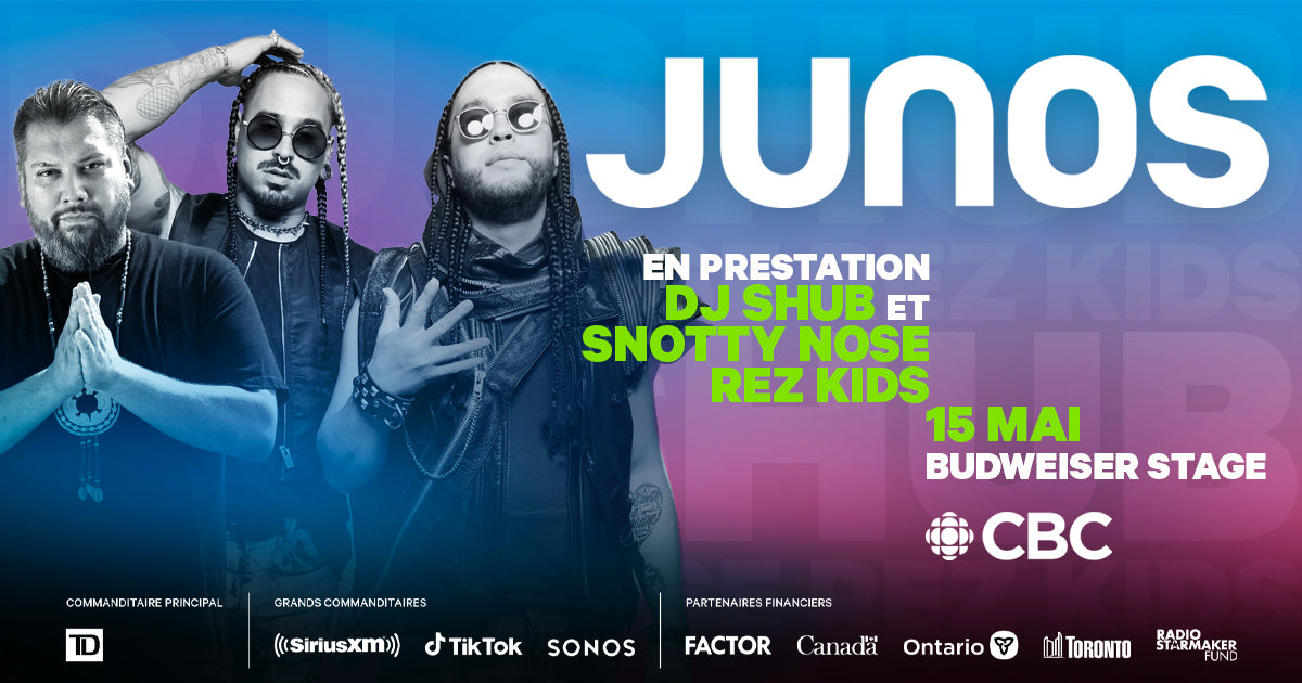 DJ Shub Set to Perform at the 51st Annual JUNO Awards Broadcast